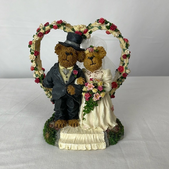 Boyds Bears Other - Boyds Bears & Friends Doug and Jill Wedding Figurine Collectible Style# 2277930